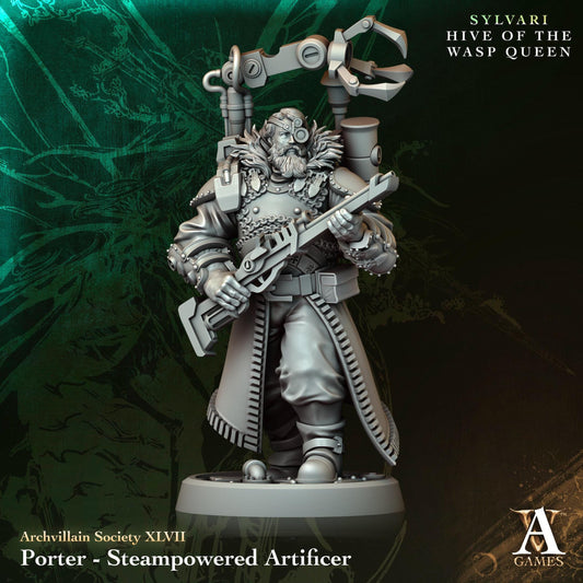 Porter - Steam Powered Artificer Resin Miniatures Set product image