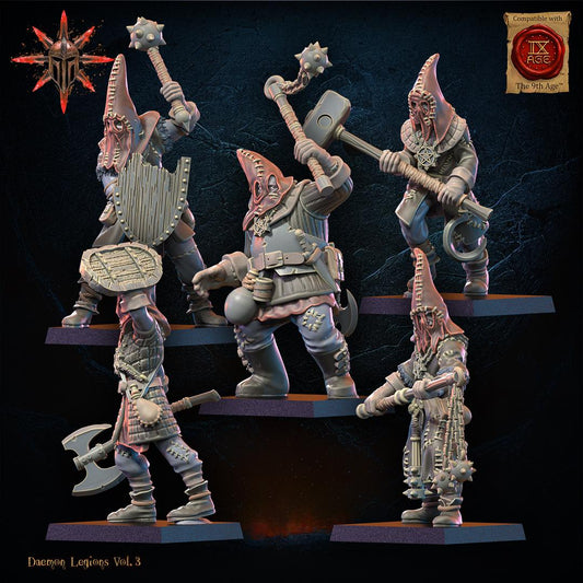 Chaos Cultists x10 Resin Miniatures Set product image