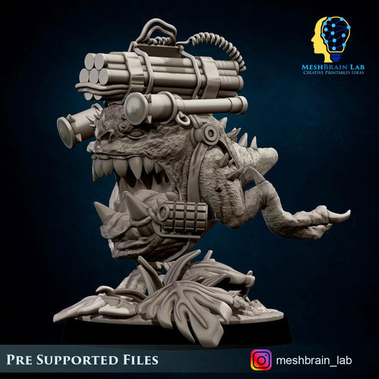Kommando Pet Bomb Resin Miniature Figure alternate view 2