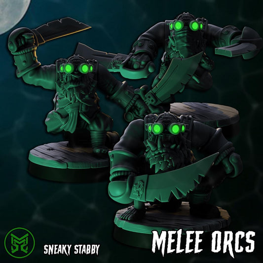 Sneaky Orcs Resin Miniature Figure product image