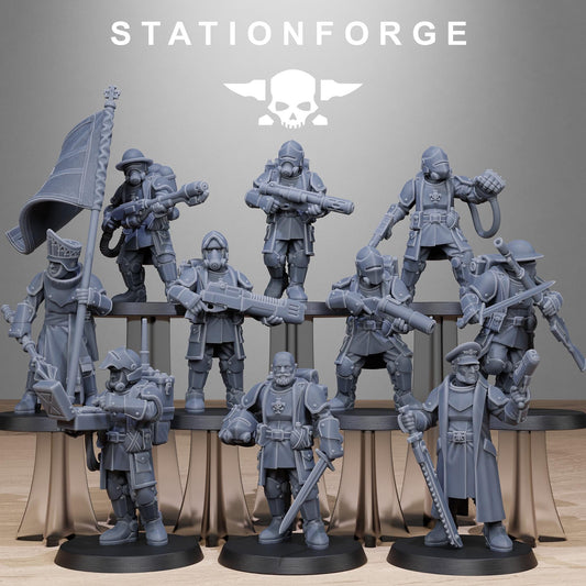 Royal Guard Enforcers x10 Resin Miniatures Set product image