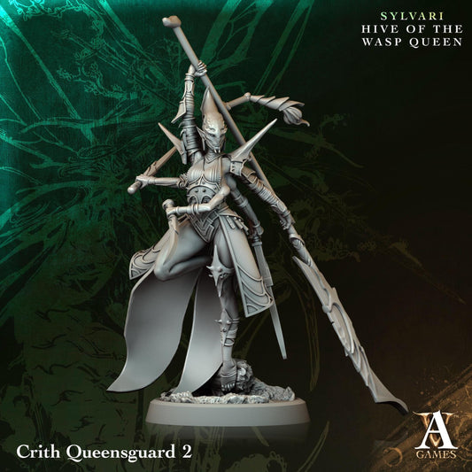 Crith Queensguard Resin Miniatures Set alternate view 2