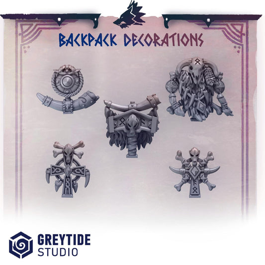 Primal Hounds Backpack Decorations Resin Upgrade Parts product image