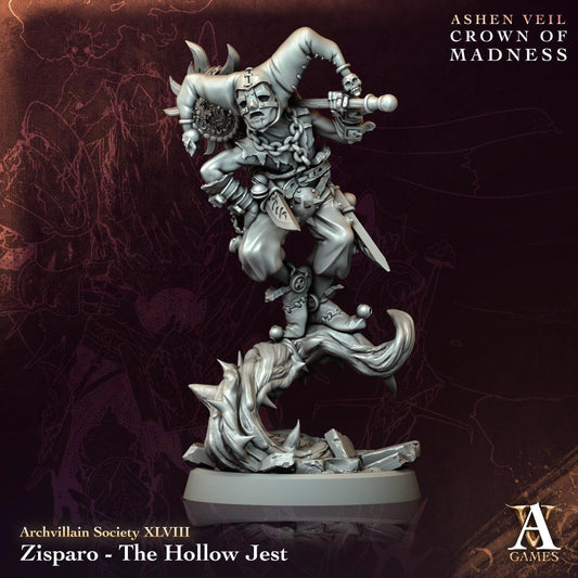 Zisparo - The Hollow Jest Resin Miniature Figure product image