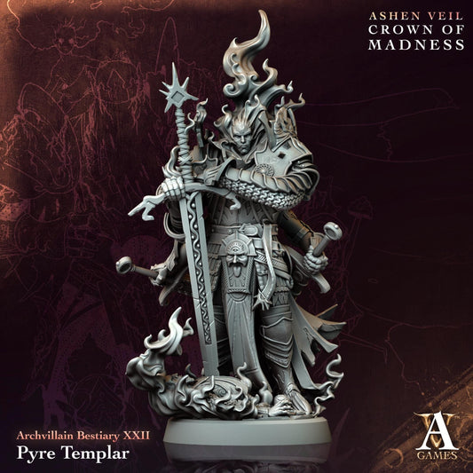 Pyre Templar Resin Miniature Figure product image