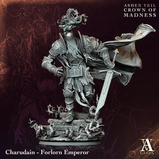 Charudain The Forlorn Emperor Resin Miniature Figure product image