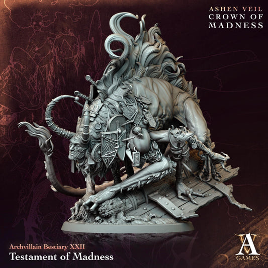 Testament of Madness Resin Miniature Figure product image