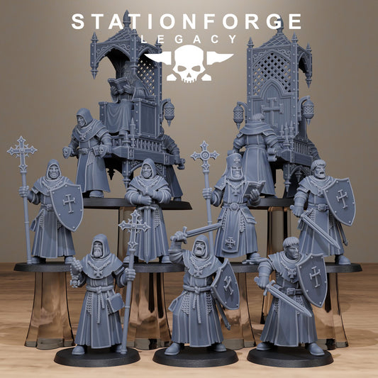 Thorncrest Priests Resin Miniature Figure product image