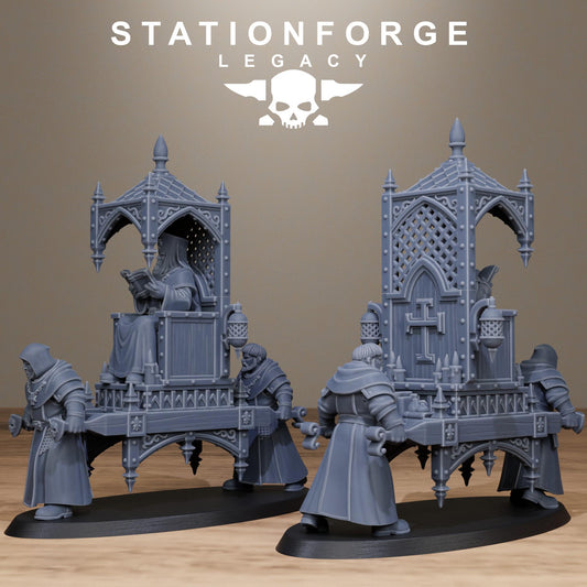 Thorncrest Priests Resin Miniature Figure alternate view 2