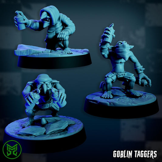 Goblin Taggers Resin Miniature Figure product image