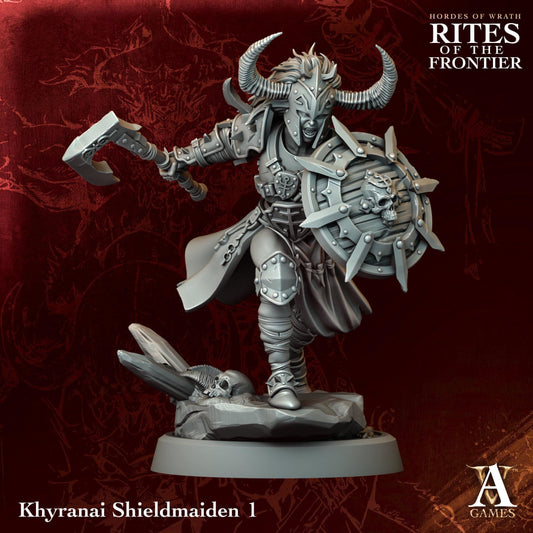 Khyranai Shieldmaidens Resin Upgrade Parts product image