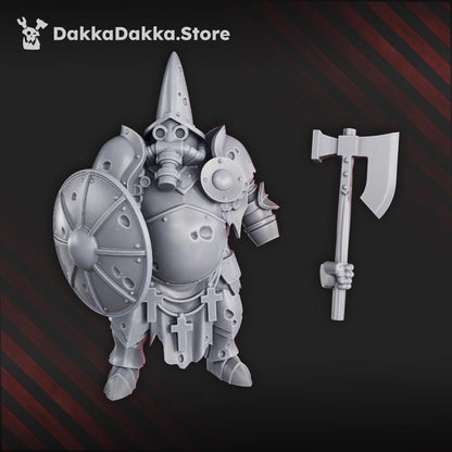 3D Printed Trench Heavies by DakkaDakka Miniatures