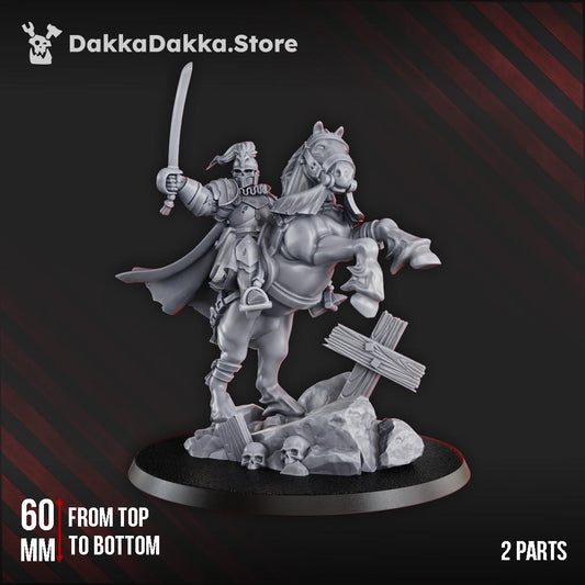Trench Commander on Horse Resin Boss Miniature product image
