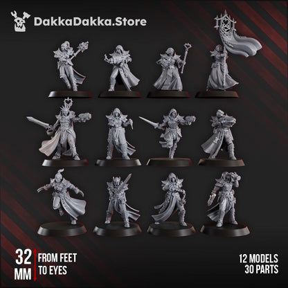 3D Printed Trench Liquidation Team x12 by DakkaDakka Miniatures