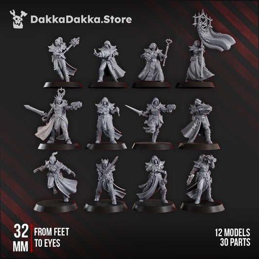 Trench Liquidation Team x12 Resin Miniatures Set product image