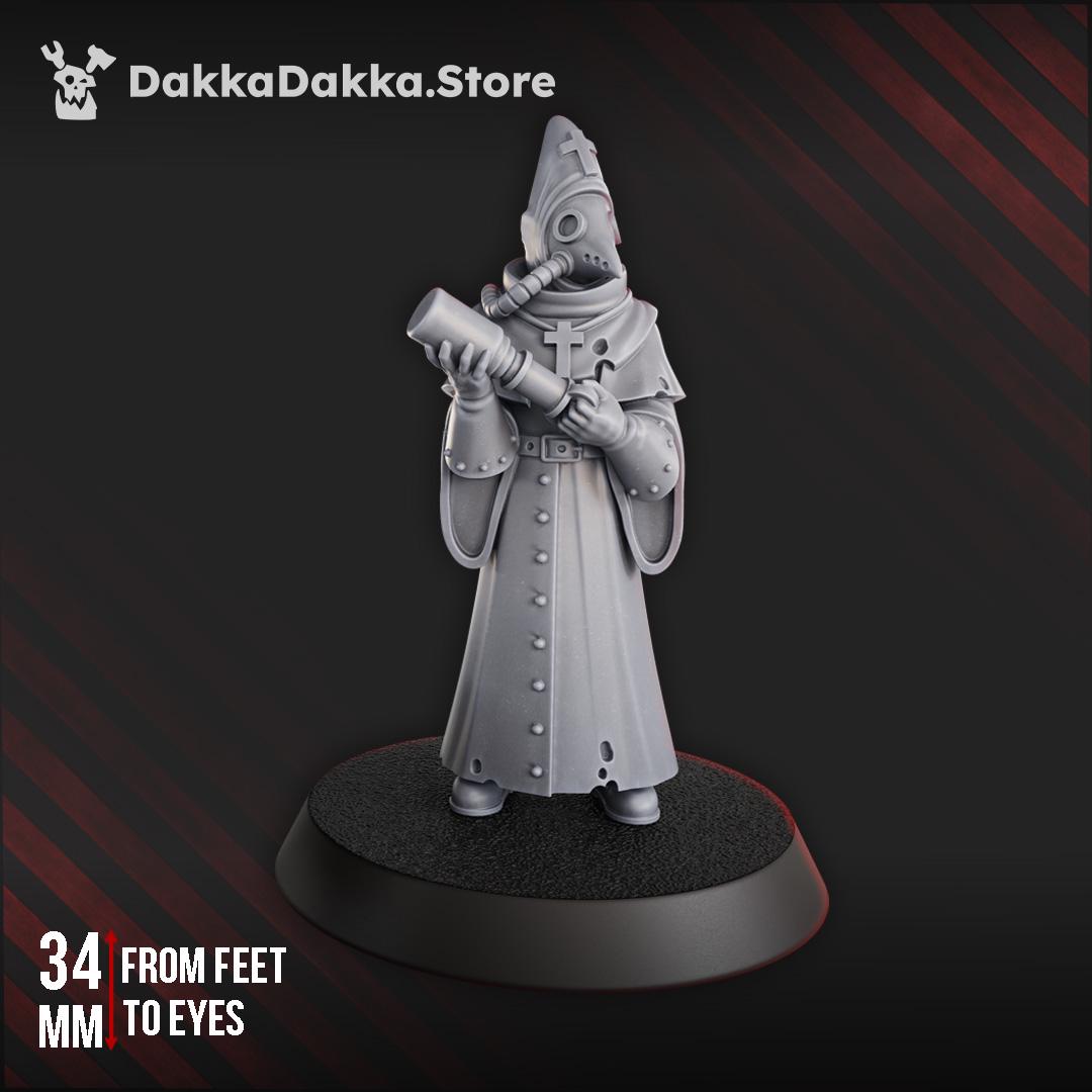 3D Printed Trench Hospitaller by DakkaDakka Miniatures