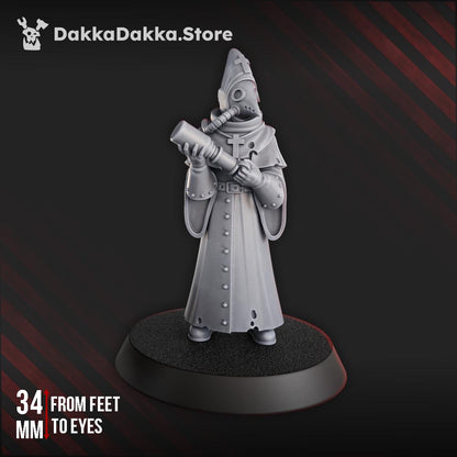 3D Printed Trench Hospitaller by DakkaDakka Miniatures