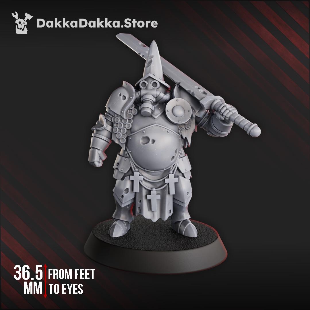 3D Printed Trench Inquisitorial by DakkaDakka Miniatures