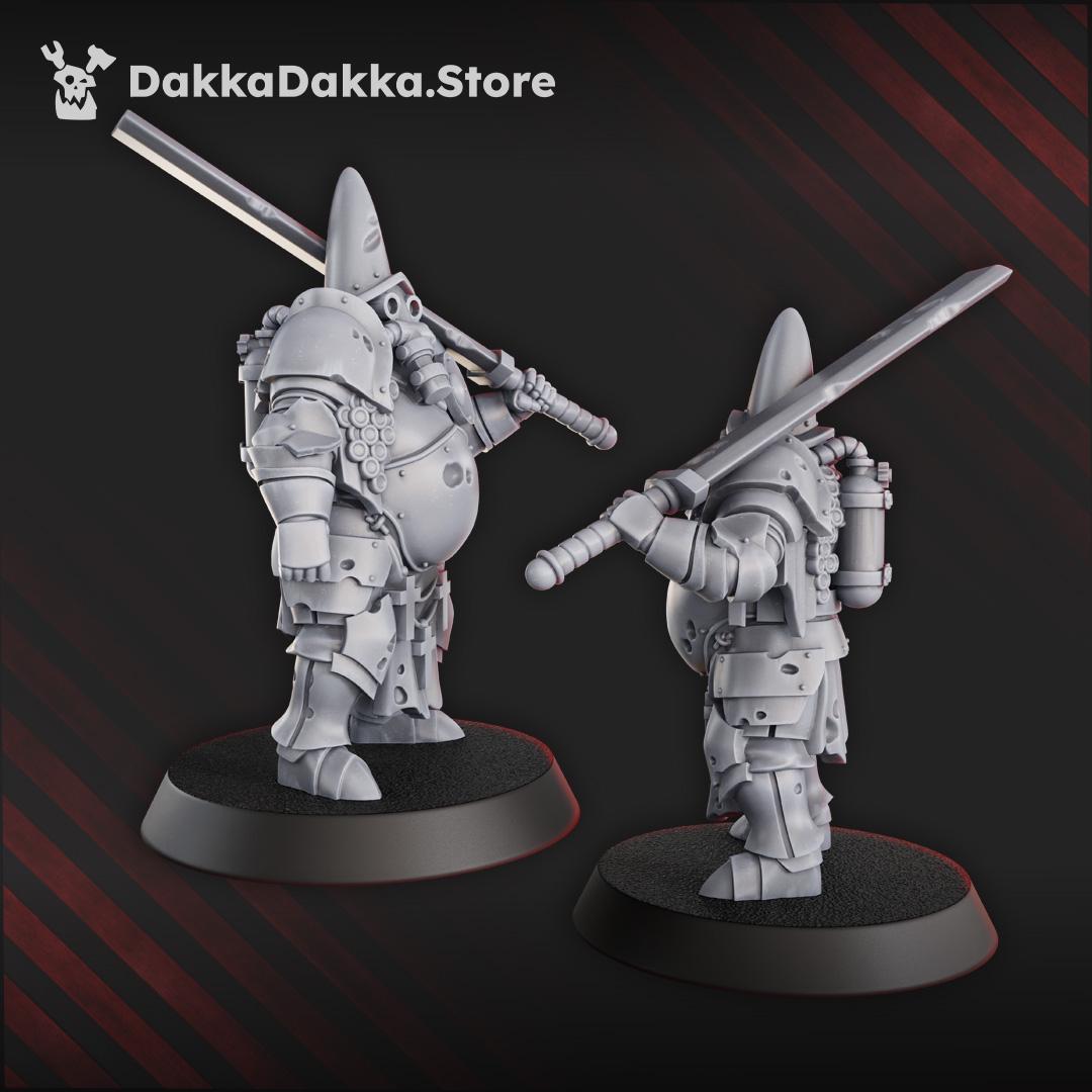 3D Printed Trench Inquisitorial by DakkaDakka Miniatures