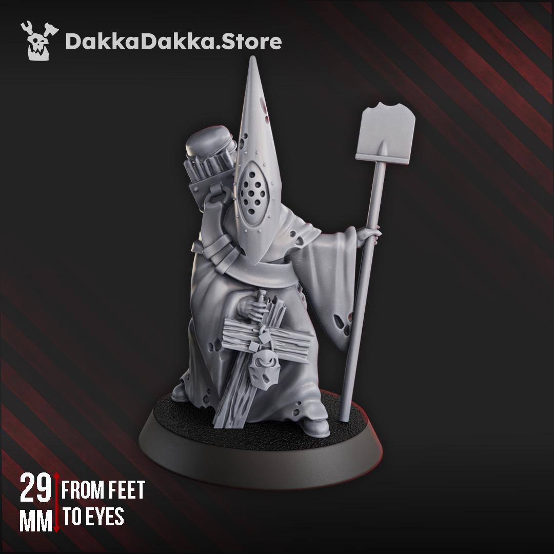 3D Printed Trench Gravekeeper by DakkaDakka Miniatures