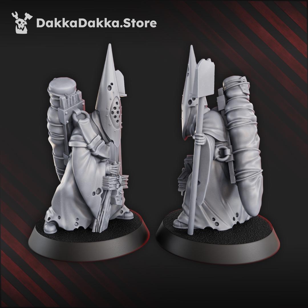 3D Printed Trench Gravekeeper by DakkaDakka Miniatures