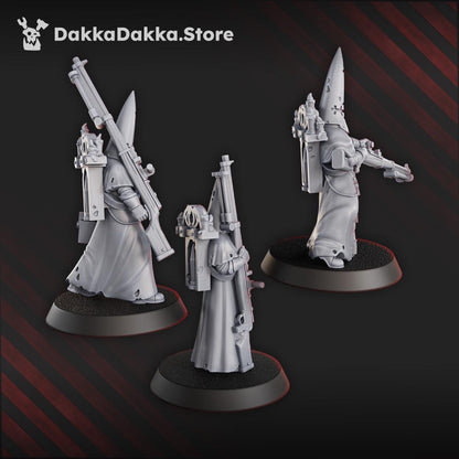 3D Printed Trench Novitiates  x3 by DakkaDakka Miniatures