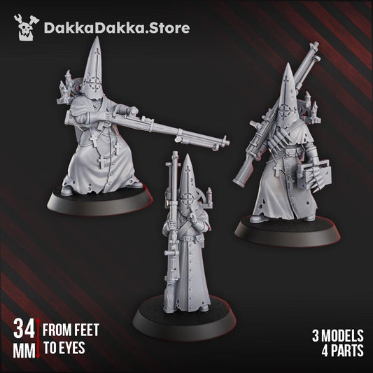 Trench Novitiates x3 Resin Miniatures Set product image