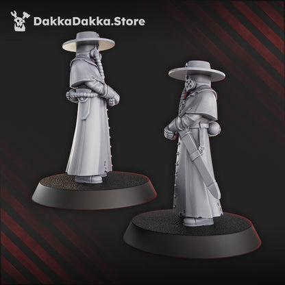 3D Printed Trench Priest by DakkaDakka Miniatures