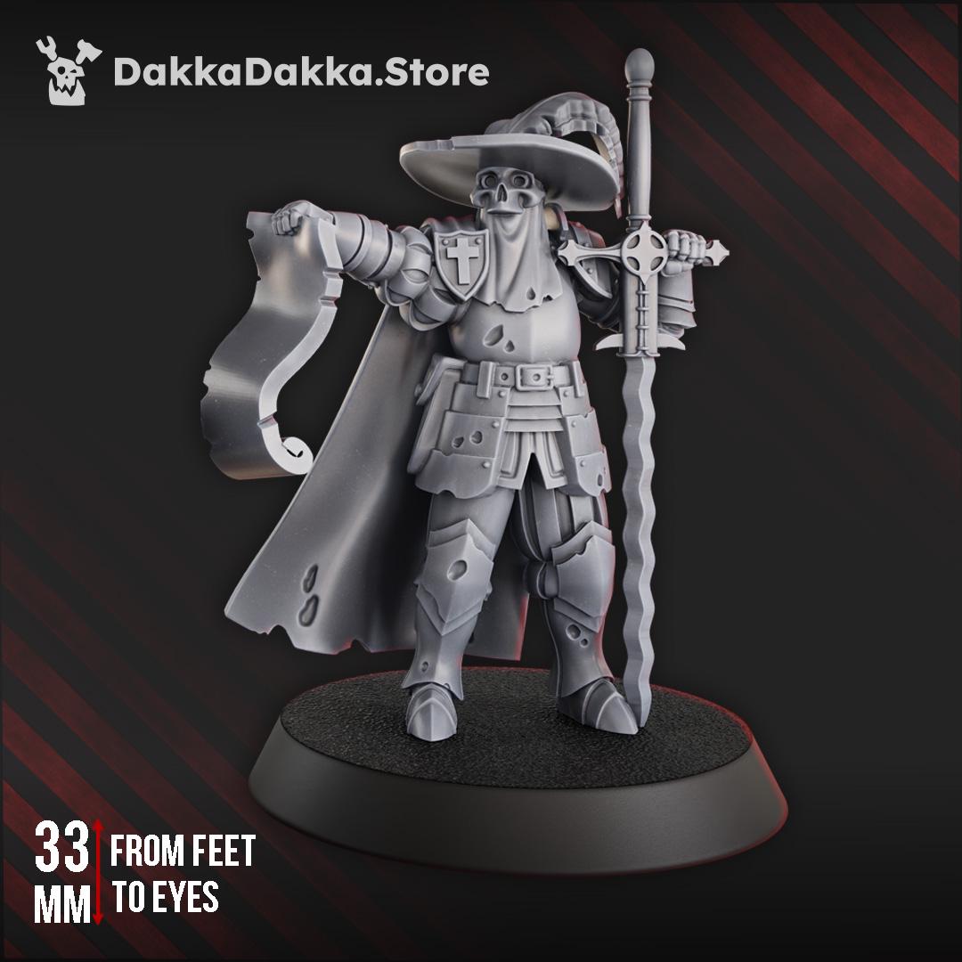 3D Printed Trench Inquisitor by DakkaDakka Miniatures