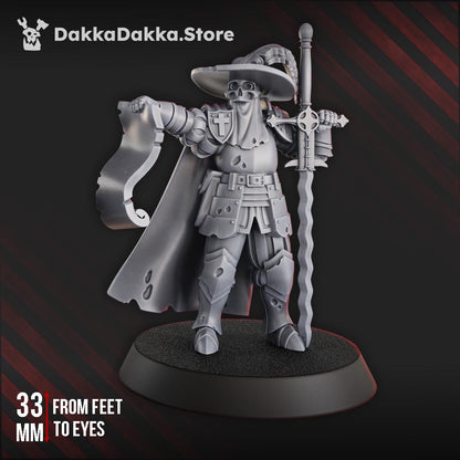 3D Printed Trench Inquisitor by DakkaDakka Miniatures