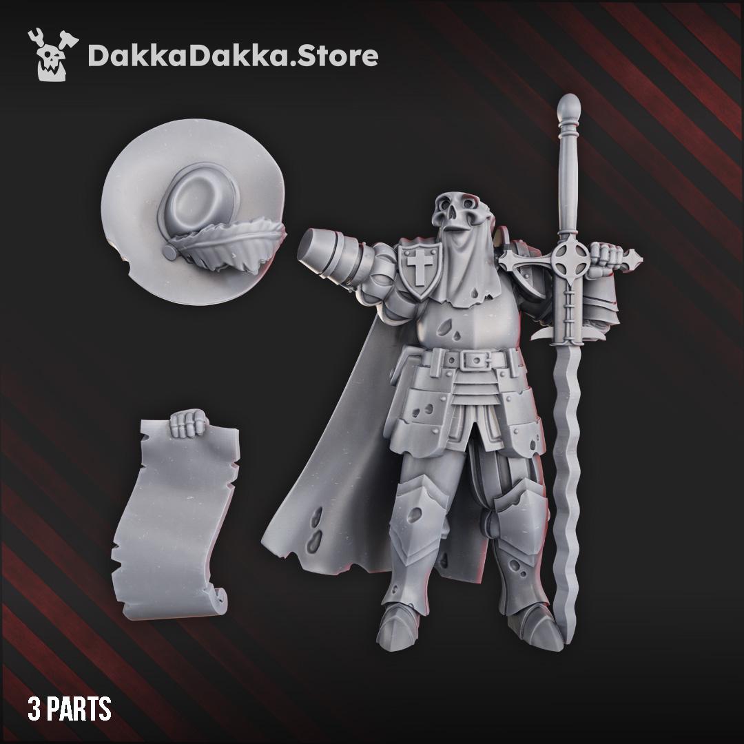 3D Printed Trench Inquisitor by DakkaDakka Miniatures