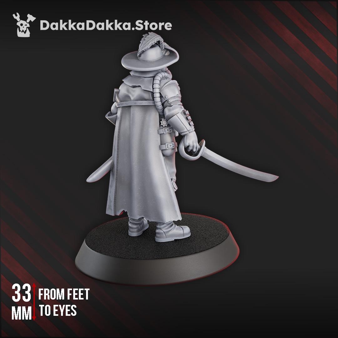 3D Printed Trench Mustketeer by DakkaDakka Miniatures
