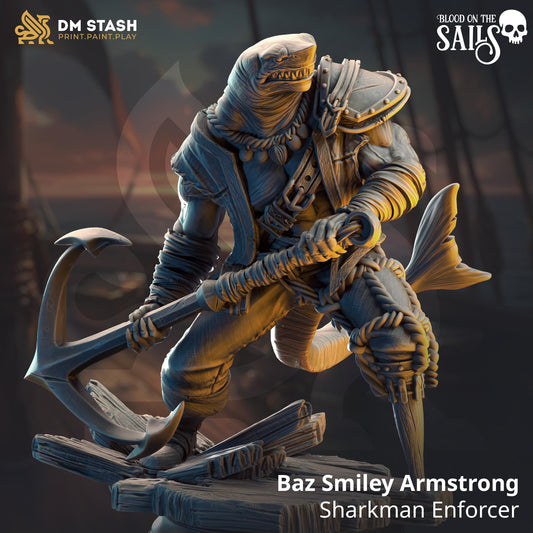 Sharkman Enforcer Resin Boss Miniature product image