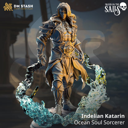 3D Printed Ocean Soul Sorcerer by DM Stash
