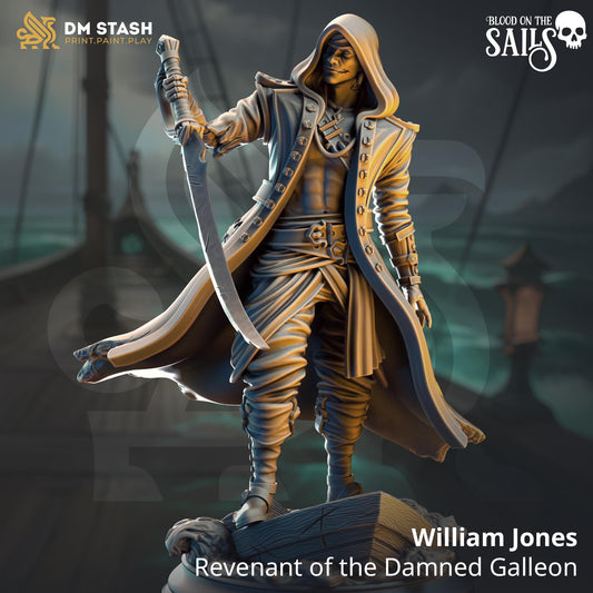 Revenant of the Damned Galleon Resin Miniature Figure product image