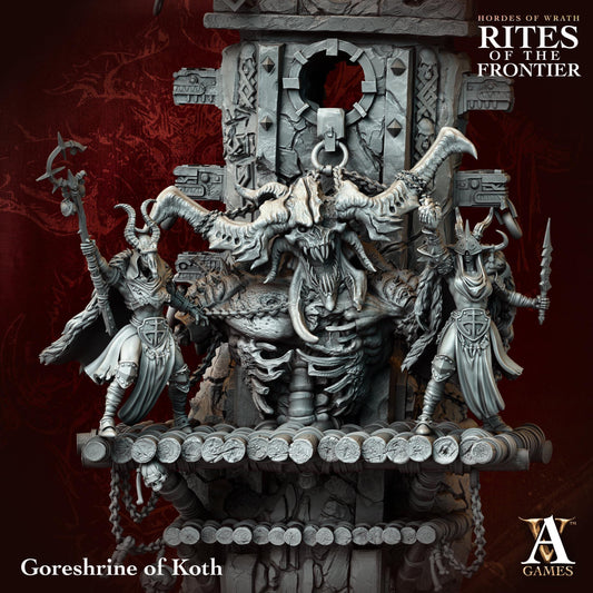 Goreshrine of Koth Resin Miniature Figure product image