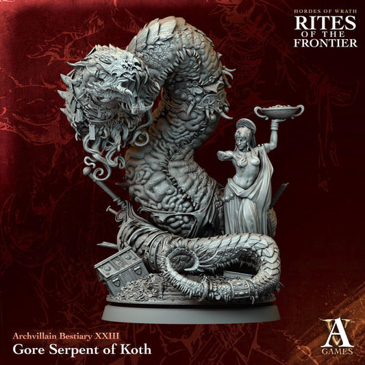 Gore Serpent of Koth Resin Boss Miniature product image