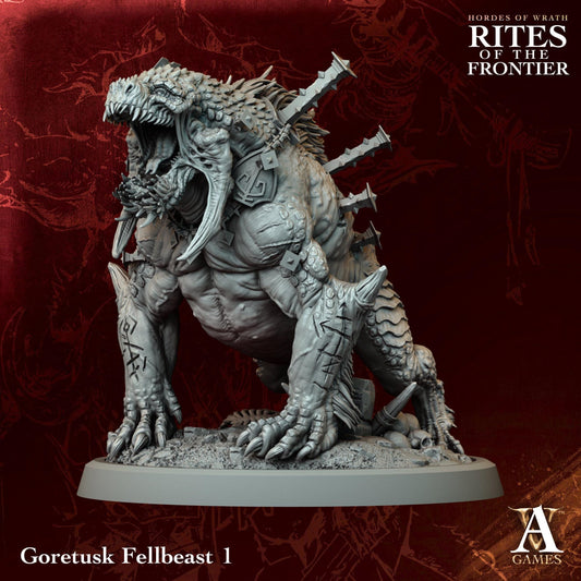 Goretusk Fellbeasts Resin Miniatures Set product image