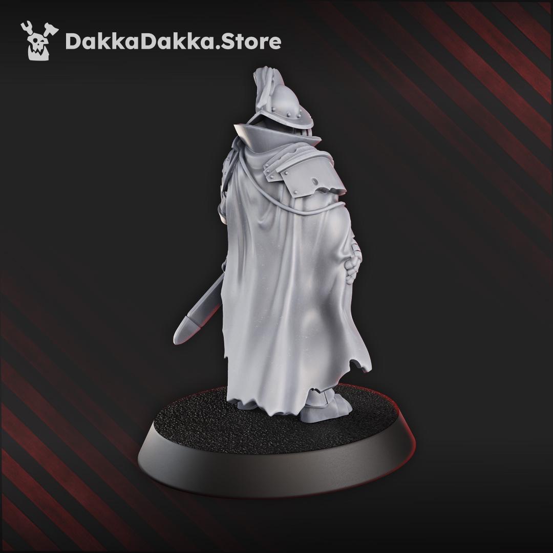3D Printed Trench Comandante by DakkaDakka Miniatures