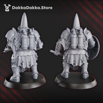3D Printed Trench Heavy by DakkaDakka Miniatures