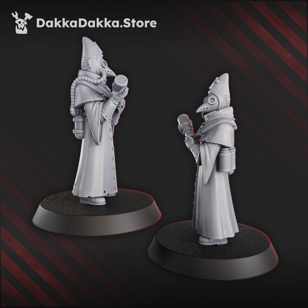 3D Printed Trench Hospitaller by DakkaDakka Miniatures