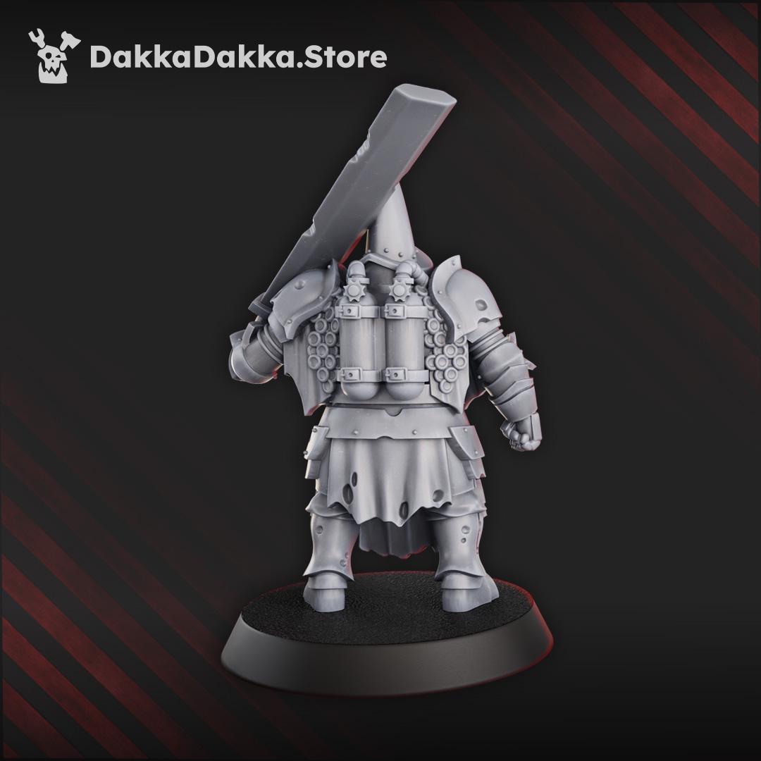 3D Printed Trench Inquisitorial by DakkaDakka Miniatures