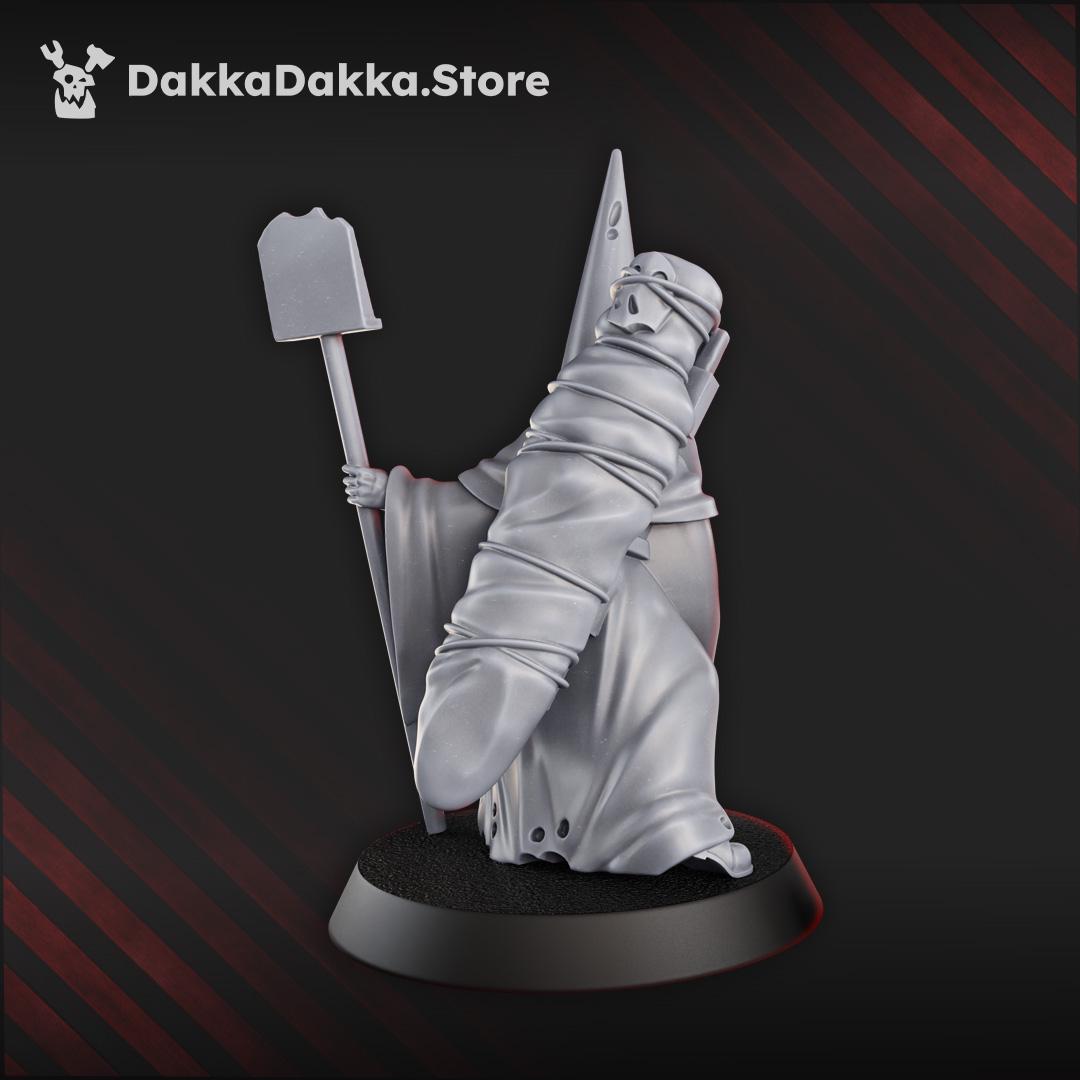 3D Printed Trench Gravekeeper by DakkaDakka Miniatures