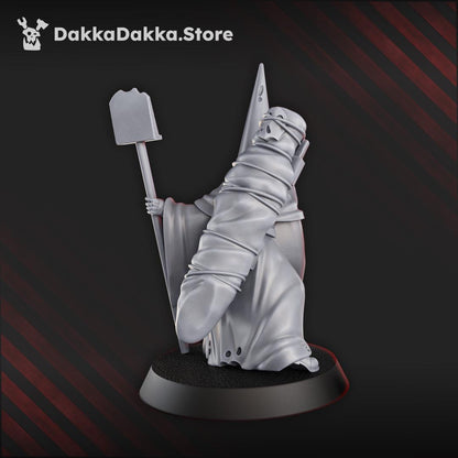 3D Printed Trench Gravekeeper by DakkaDakka Miniatures