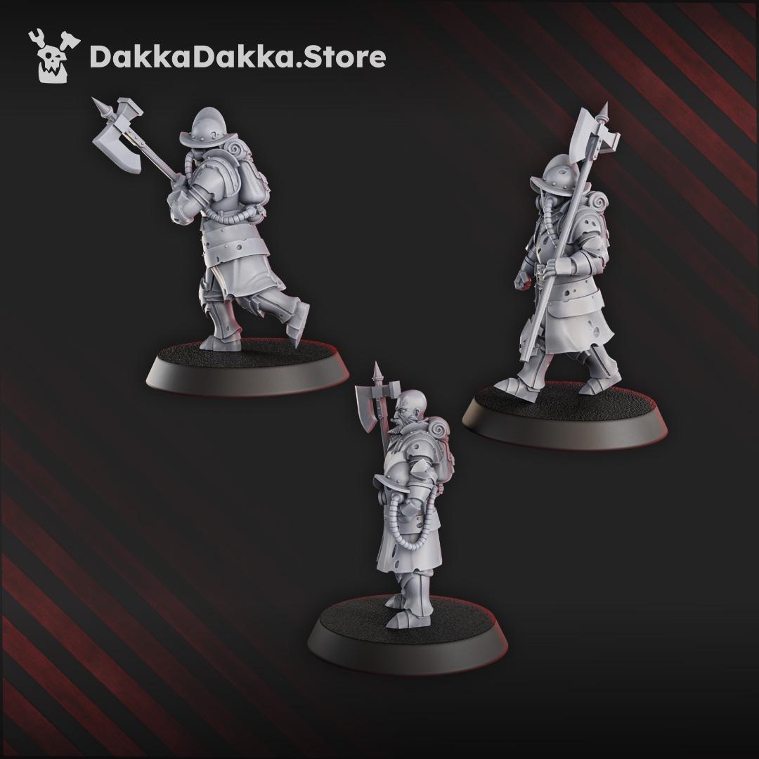3D Printed Trench Vanguard by DakkaDakka Miniatures