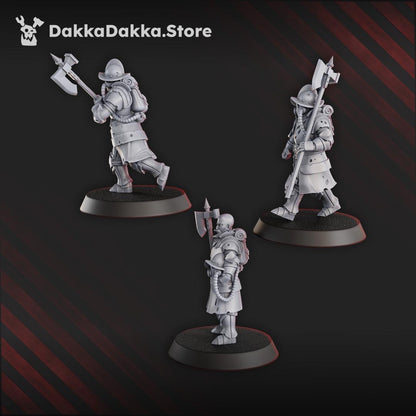3D Printed Trench Vanguard by DakkaDakka Miniatures