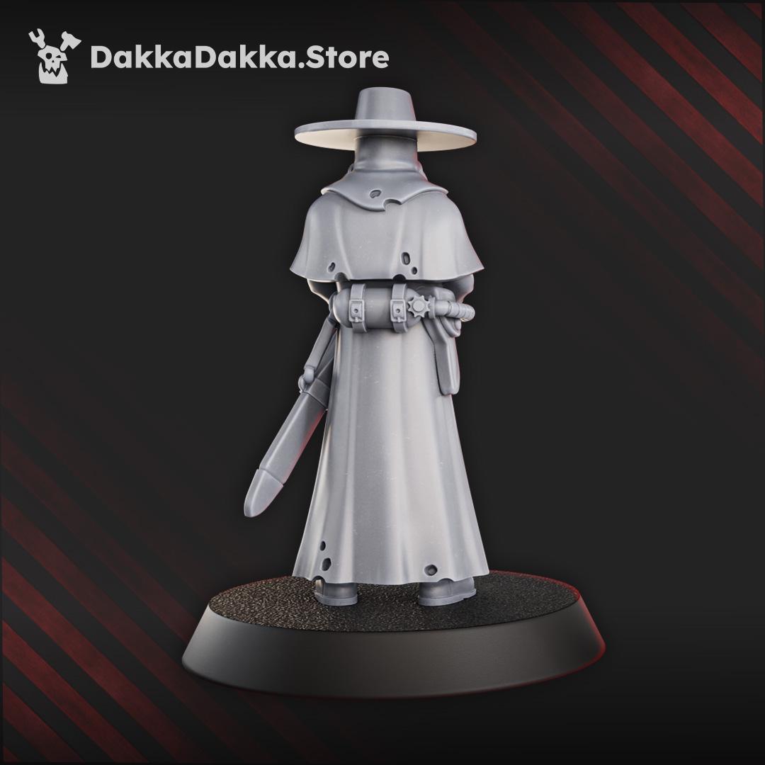 3D Printed Trench Priest by DakkaDakka Miniatures