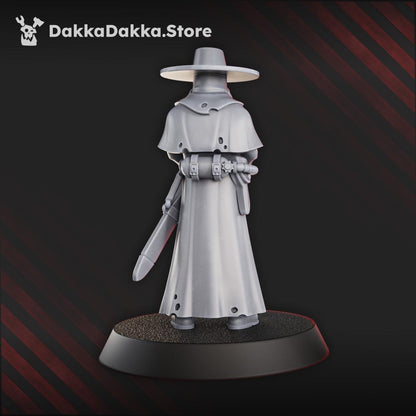 3D Printed Trench Priest by DakkaDakka Miniatures