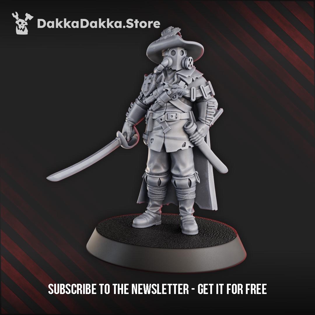 3D Printed Trench Mustketeer by DakkaDakka Miniatures