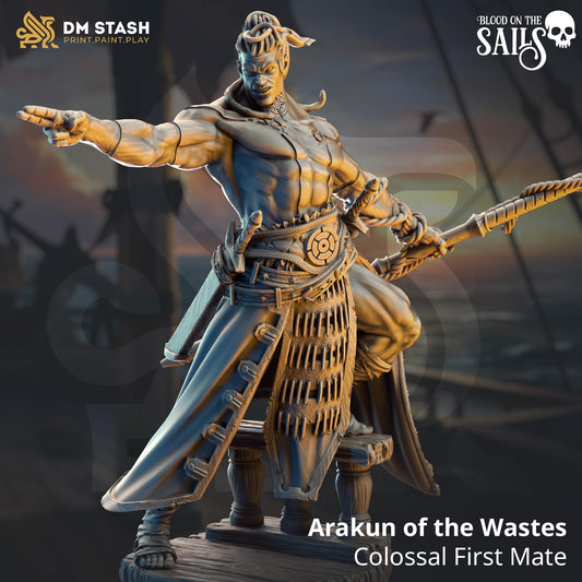 First Mate Arakun of the Wastes Resin Miniature Figure product image